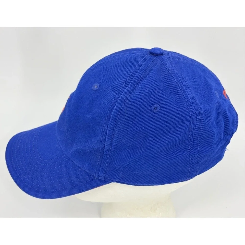 Polo Golf Ralph Lauren Hat Cap Blue with Red Pony Logo Strap Back Casual Faded